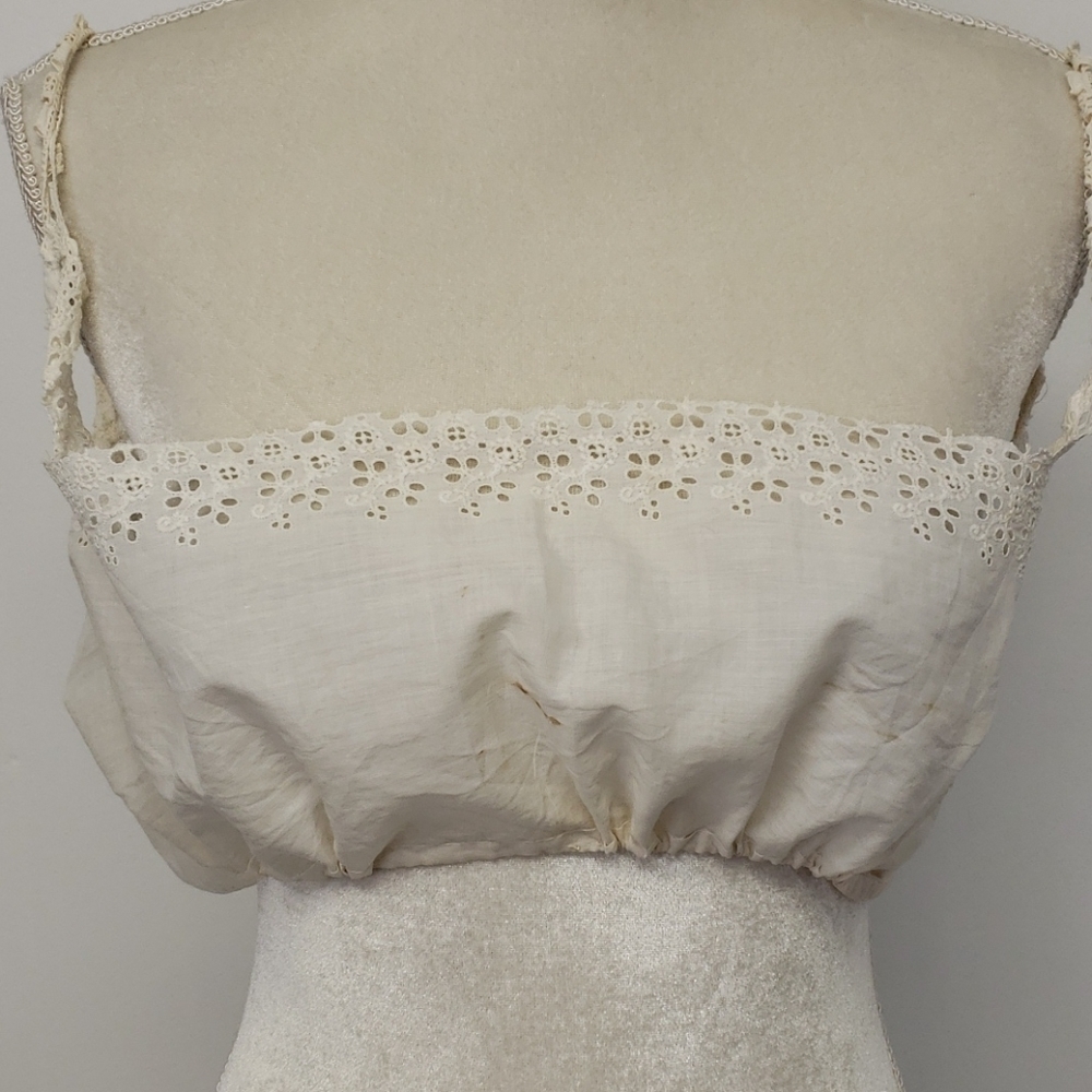 1900s Edwardian Makeshift Binding Bra - image 2